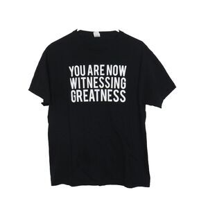 Fruit Of The Loom Cotton Tee YOU ARE NOW WITNESSING GREATNESS Unisex Adult Large